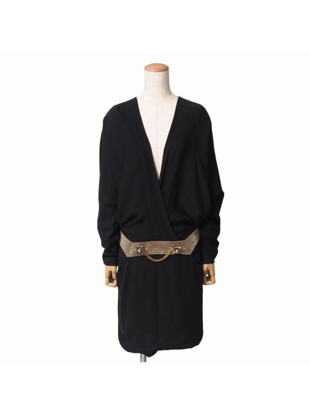 Gucci Dress Silk Chiffon Decoration